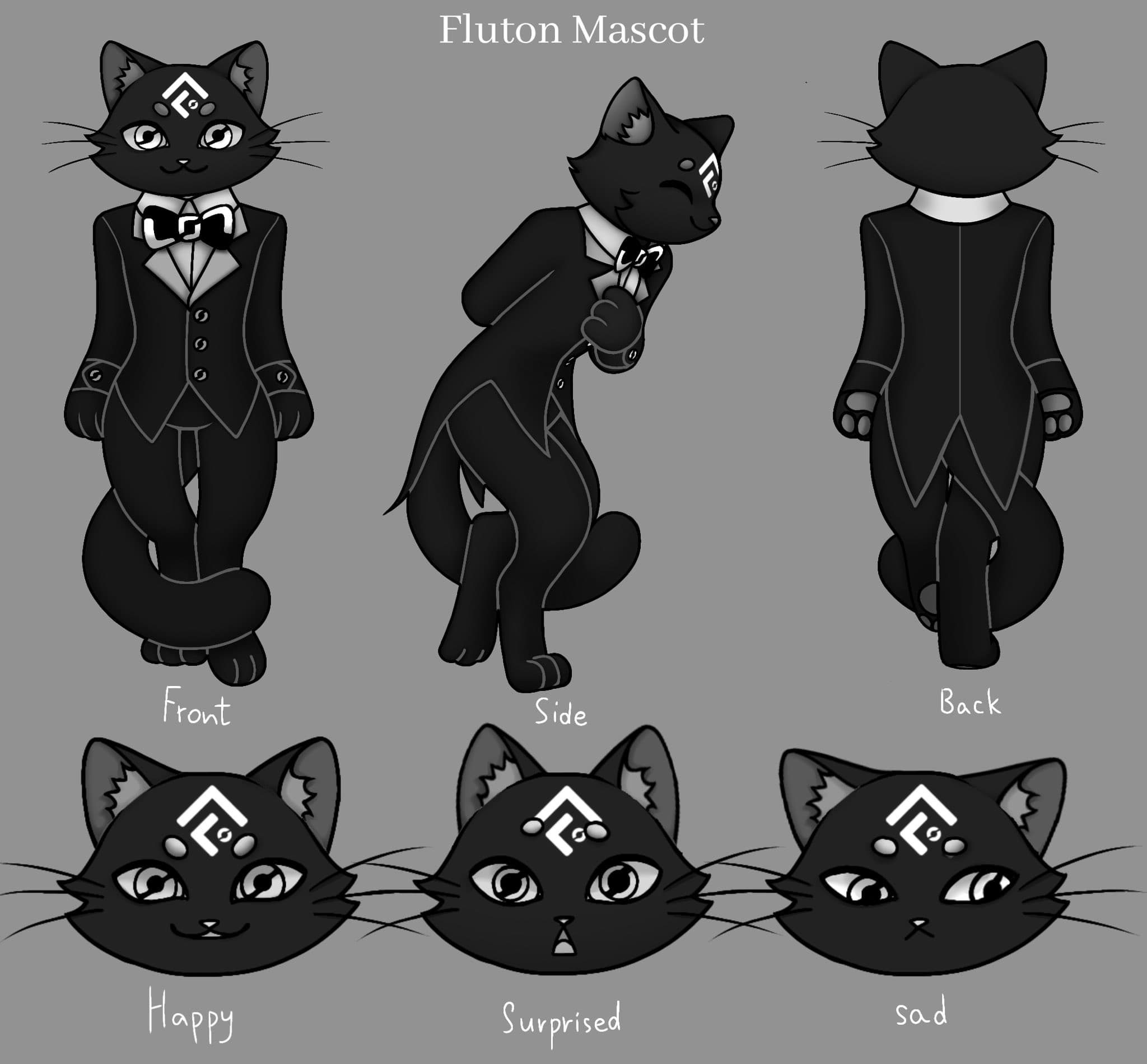 Fluton mascot concept by Kuznets